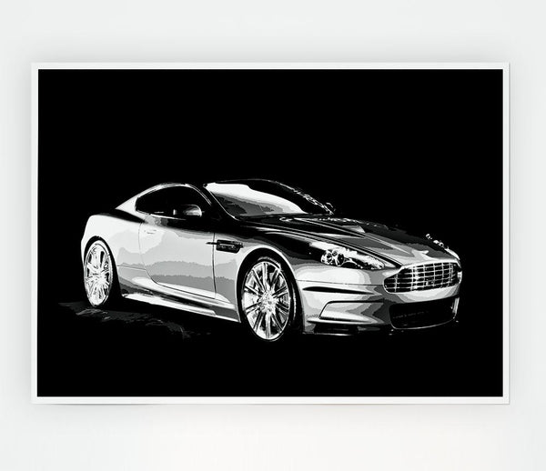 Aston Martin Rapide Concept Print Poster Wall Art