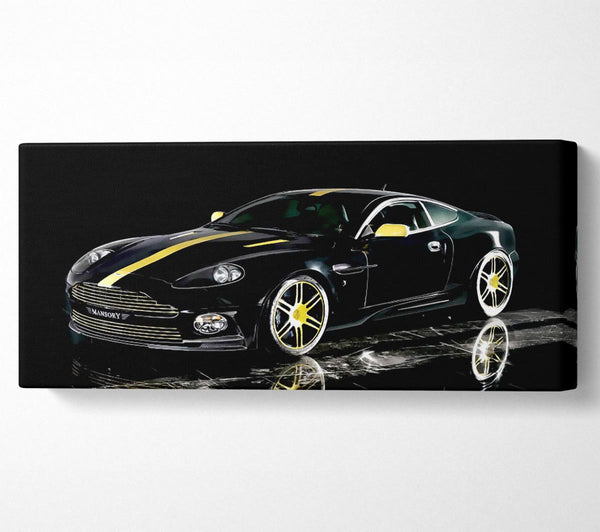 Aston Martin Db9 Black And Yellow