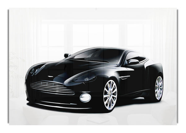 Aston Martin Db9 Black And White