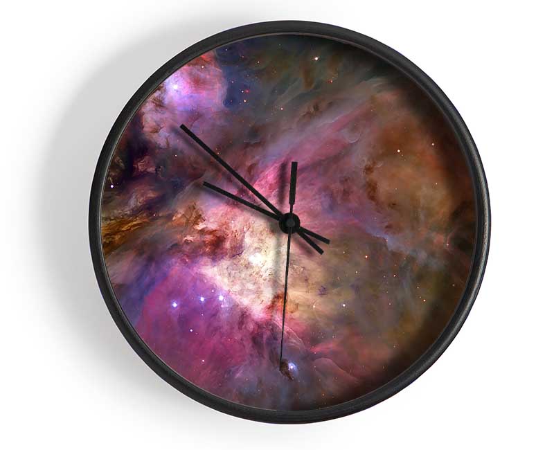 Space Clouds Clock - Wallart-Direct UK