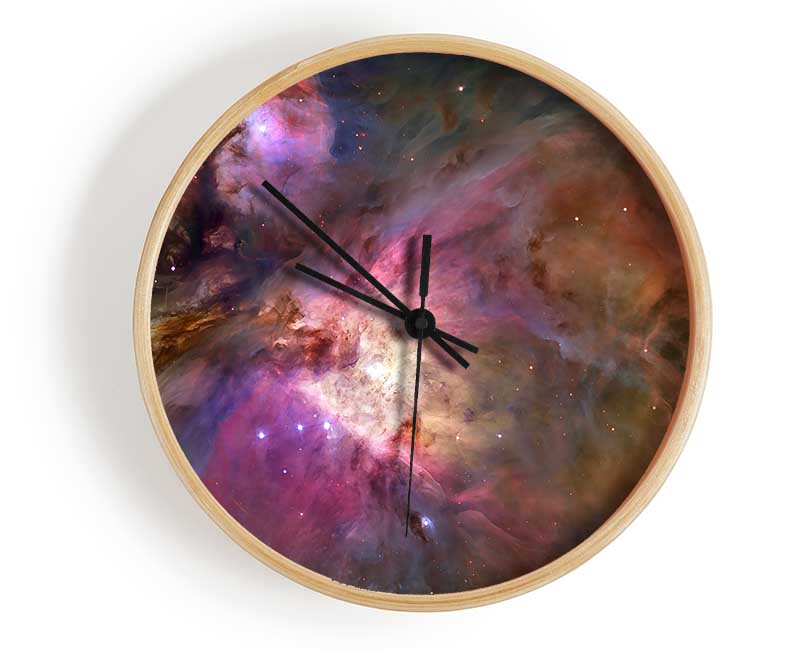 Space Clouds Clock - Wallart-Direct UK