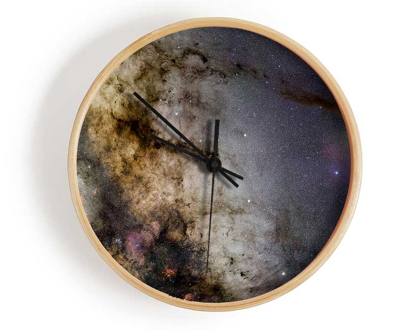 Milky Way Starscape Clock - Wallart-Direct UK