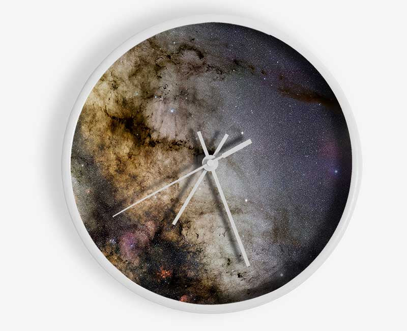 Milky Way Starscape Clock - Wallart-Direct UK