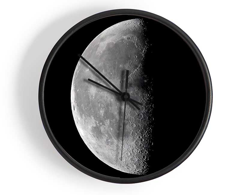 Half Moon Clock - Wallart-Direct UK