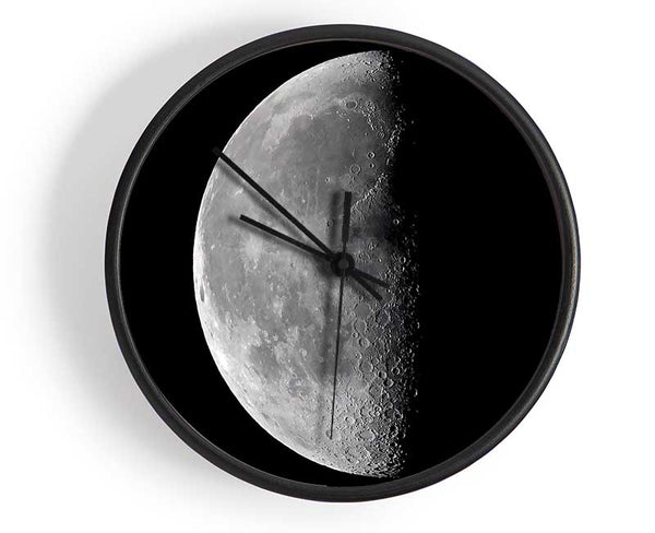 Half Moon Clock - Wallart-Direct UK