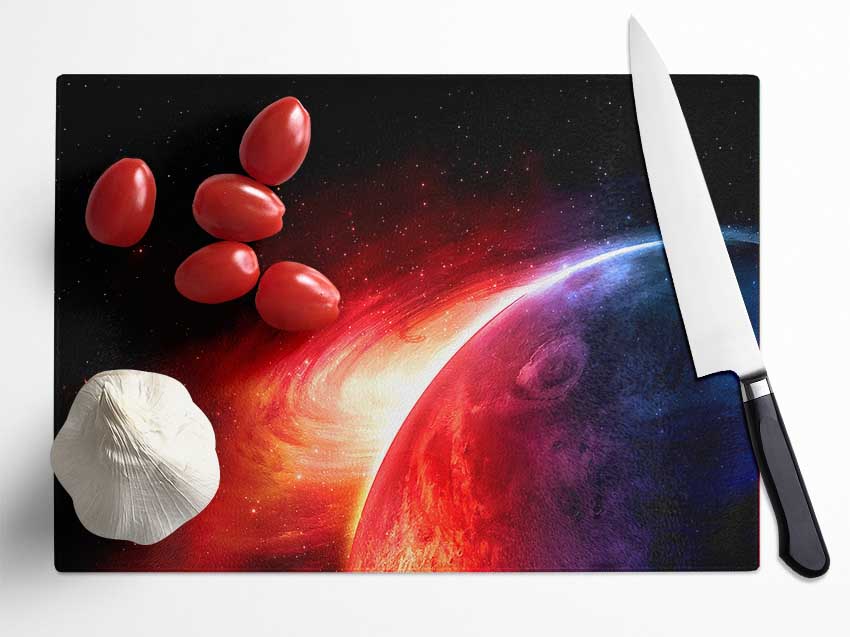 Mars 2 Glass Chopping Board