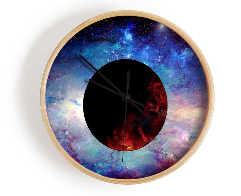 Red Planet 3 Clock - Wallart-Direct UK