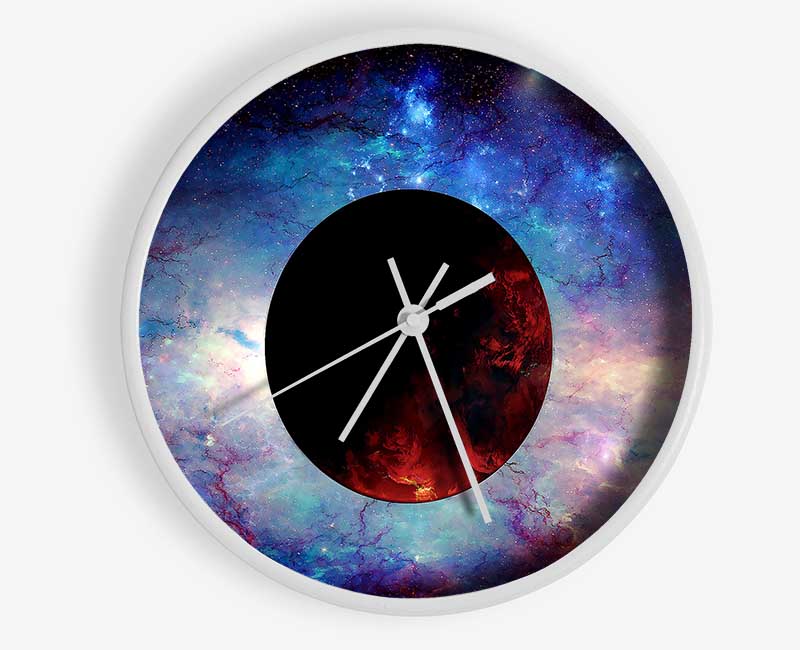 Red Planet 3 Clock - Wallart-Direct UK