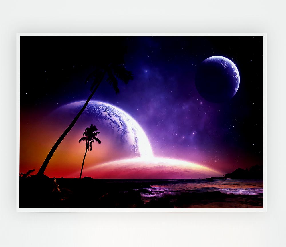 Fantasy Dream Print Poster Wall Art