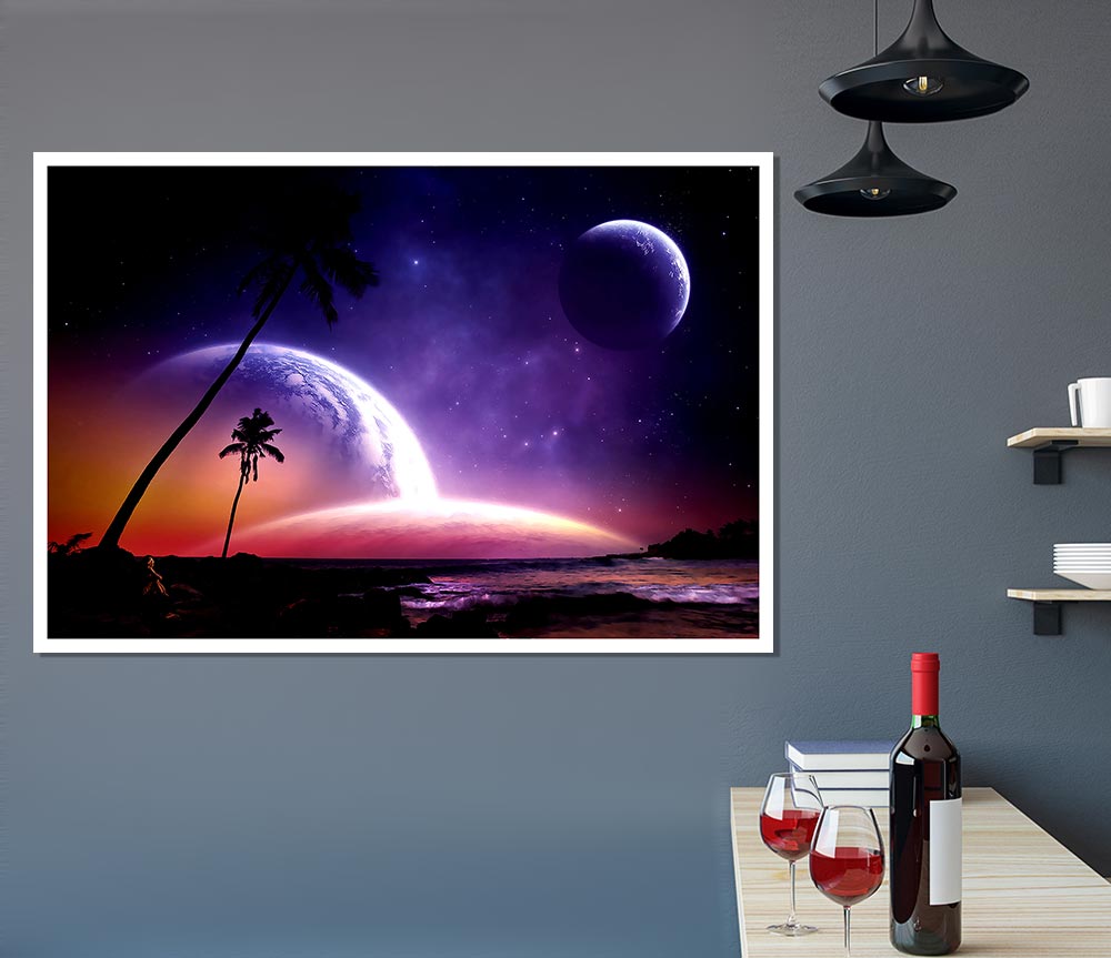 Fantasy Dream Print Poster Wall Art