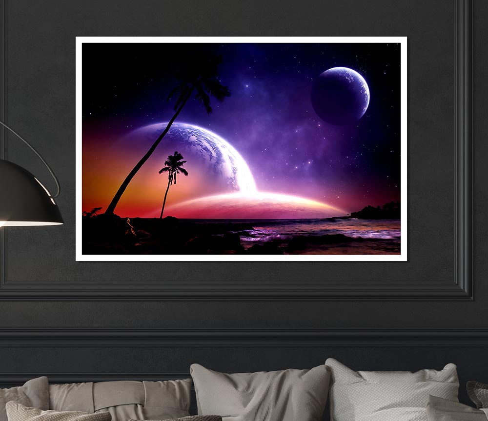 Fantasy Dream Print Poster Wall Art