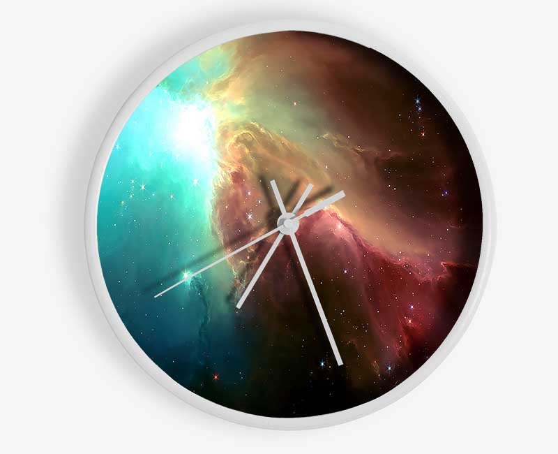 Nebula Sky Clock - Wallart-Direct UK