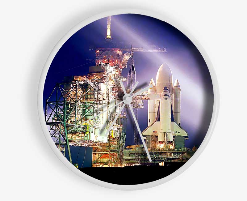 Space Shuttle Clock - Wallart-Direct UK