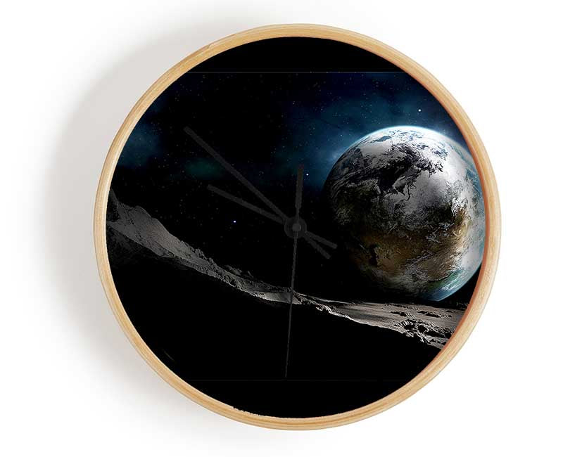 Earth From Mars Clock - Wallart-Direct UK