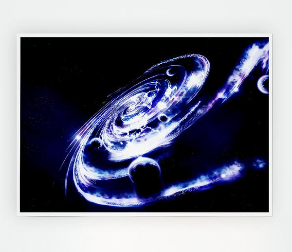 Beyond The Galaxys Print Poster Wall Art