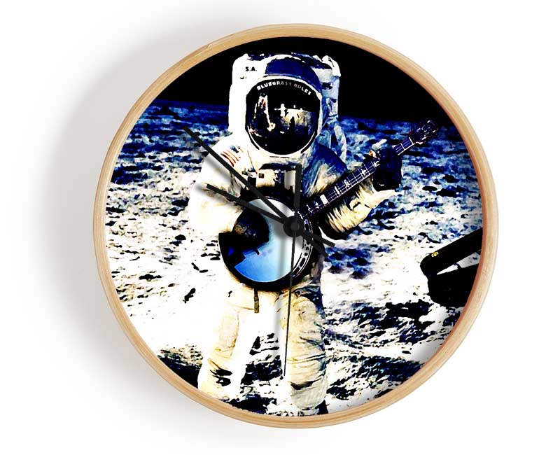 Space Banjo Clock - Wallart-Direct UK