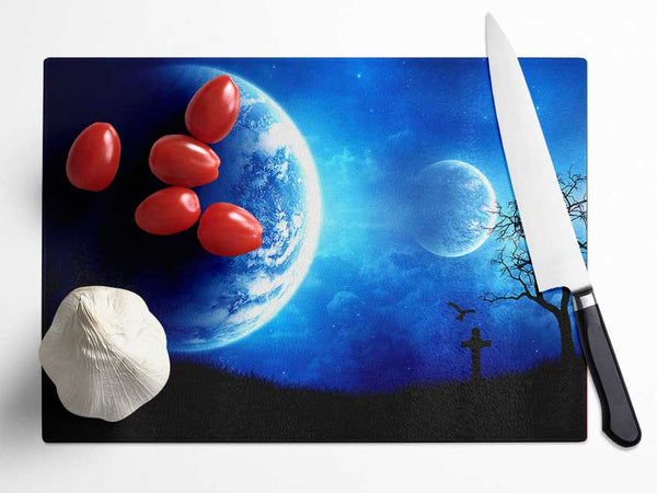 Dream Night Glass Chopping Board