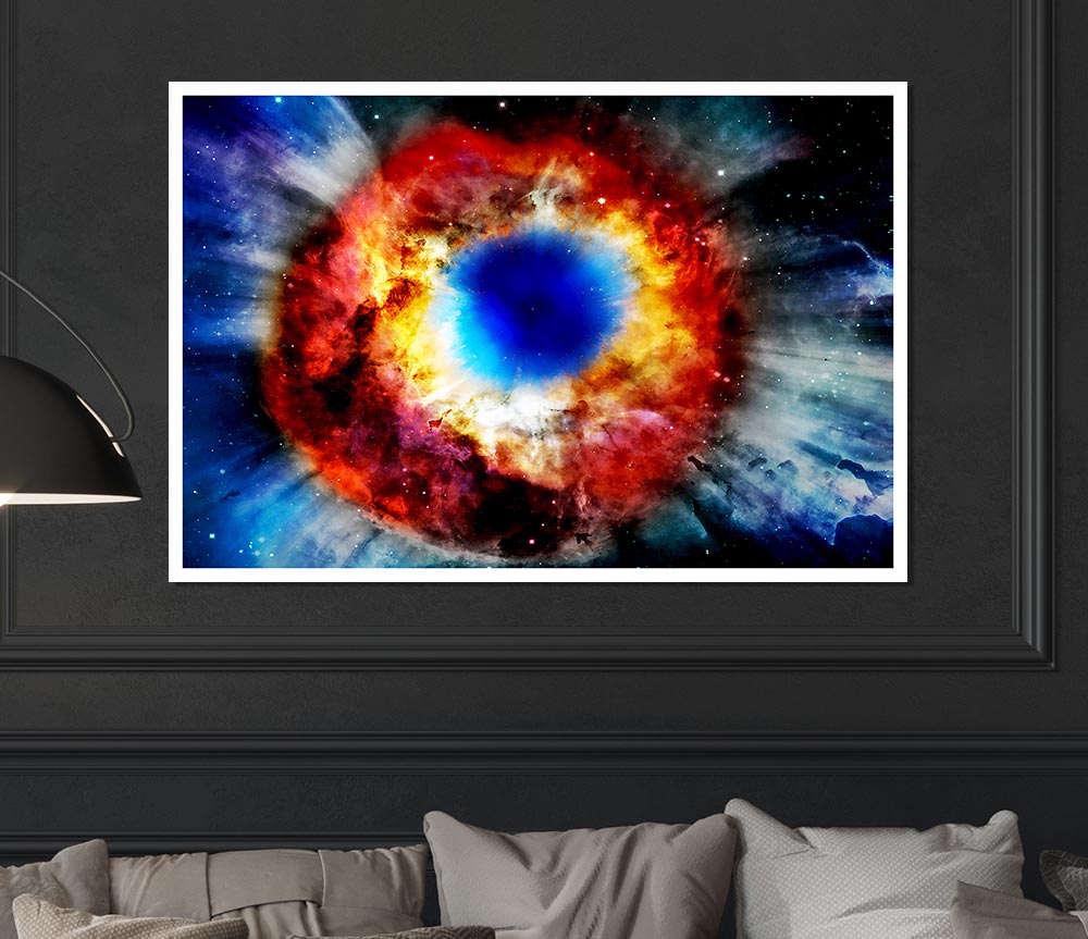 The Eye Of The Universe Print Poster Wall Art