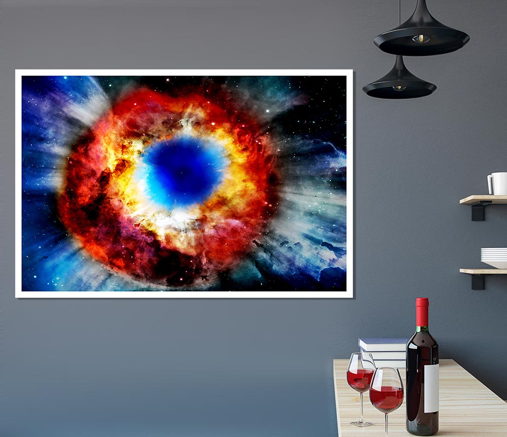 The Eye Of The Universe Print Poster Wall Art