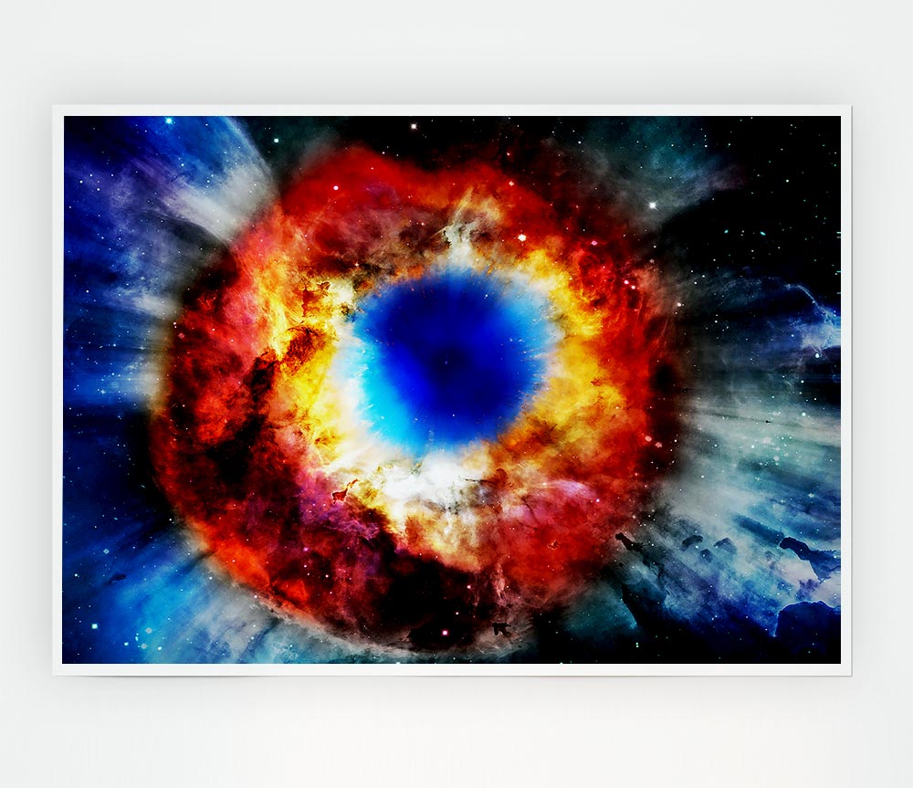 The Eye Of The Universe Print Poster Wall Art