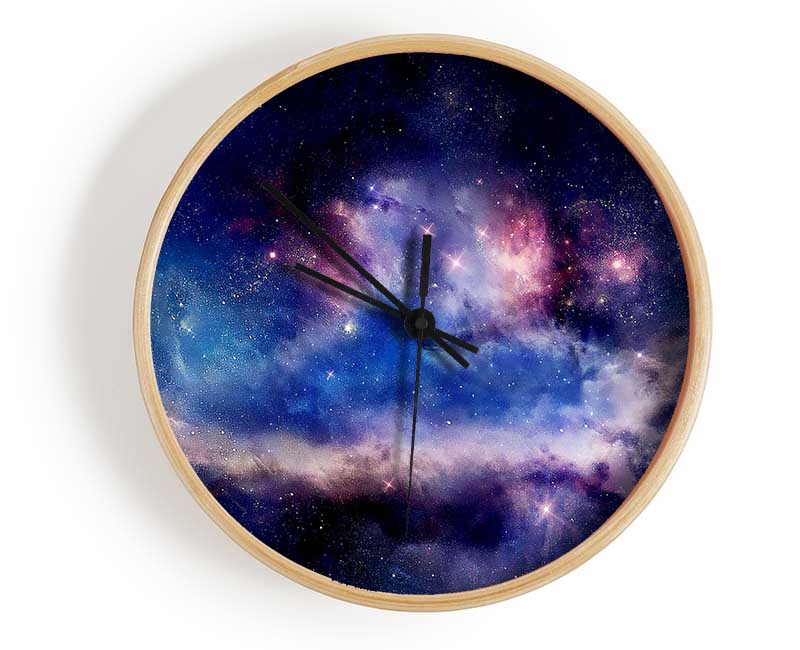 Planet Nebula Clock - Wallart-Direct UK