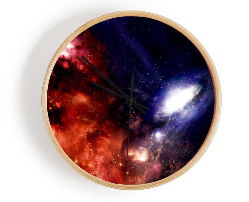 Planet Stars Clock - Wallart-Direct UK