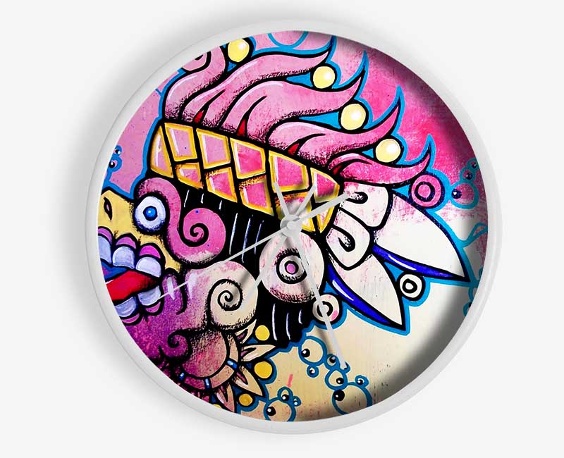 Chief Head Clock - Wallart-Direct UK