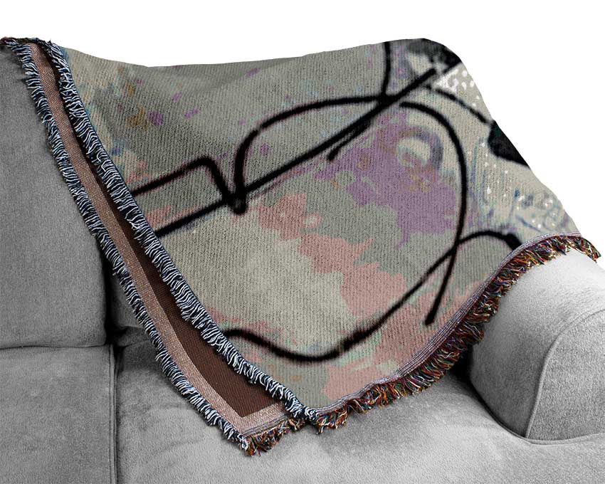 Bomb Head Woven Blanket