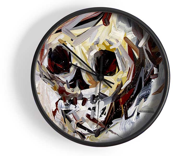 Skull Face Clock - Wallart-Direct UK