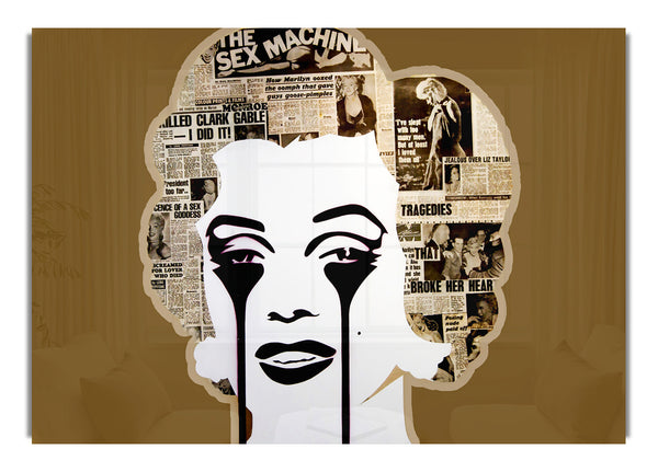 Newspaper Marilyn