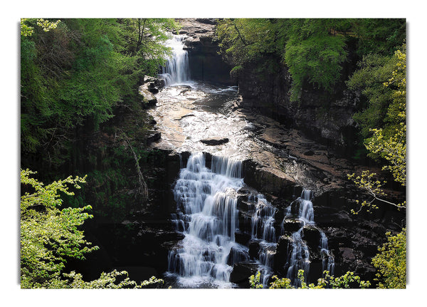 Falls Of Clyde River Clyde New Lanark South Lanarkshire Scotland