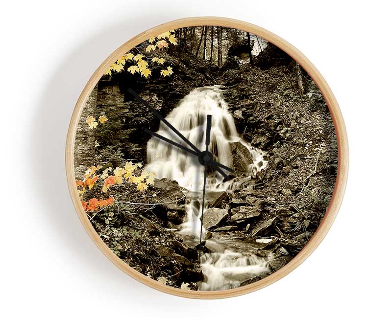 The Hidden Forest Stream Clock - Wallart-Direct UK