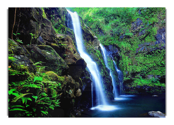 Waterfall Paradise Waterfall Canvas