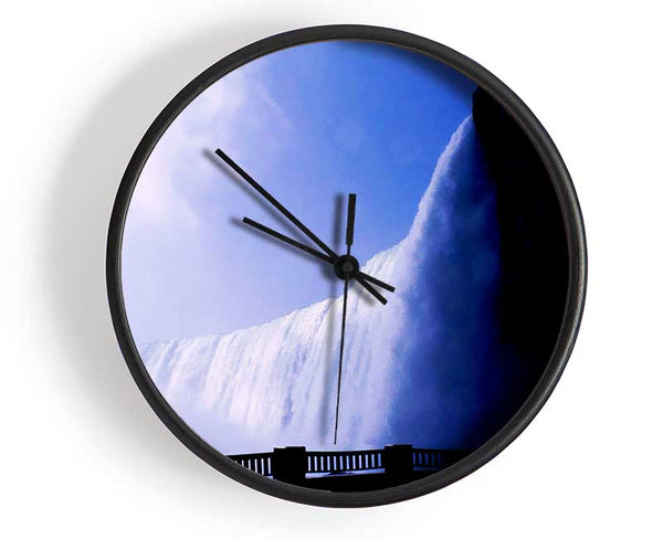 Niagra Falls 02 Clock - Wallart-Direct UK