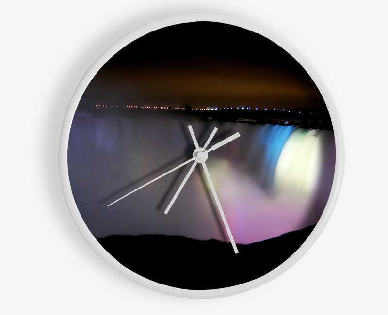 Victoria Falls Light Show Clock - Wallart-Direct UK