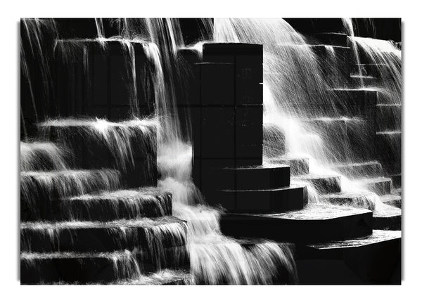 Waterfall B~w