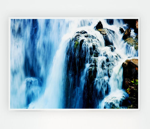 The Stunning Waterfall Print Poster Wall Art