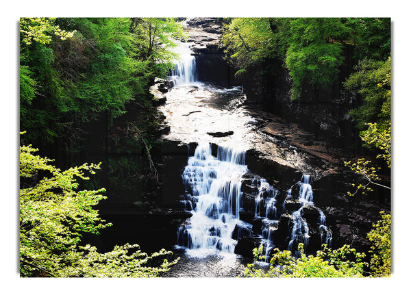 Wald Wasserfall