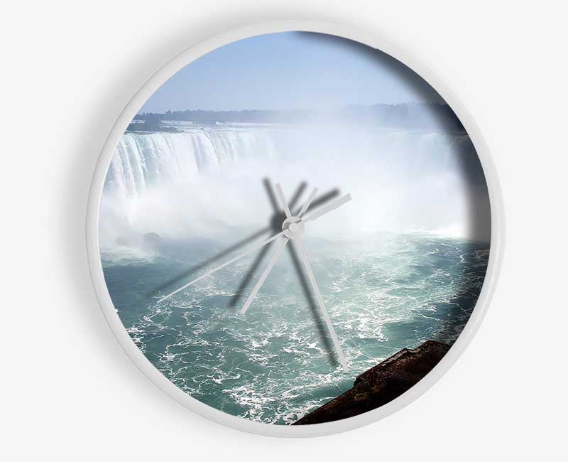 Victoria Falls Rumble Clock - Wallart-Direct UK