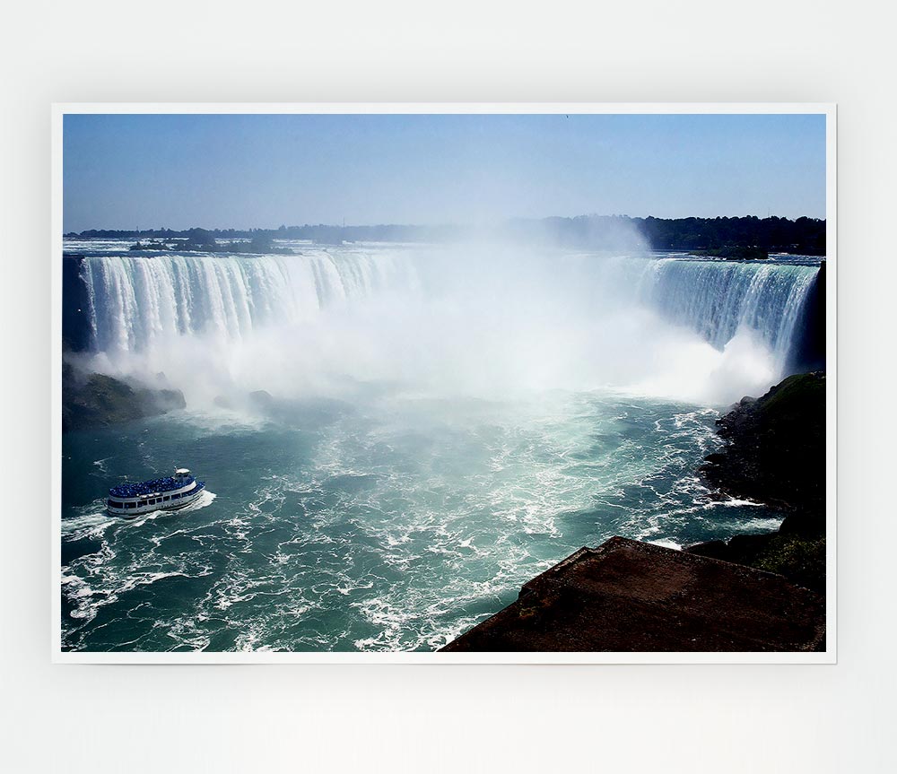 Victoria Falls Rumble Print Poster Wall Art