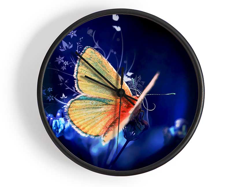 Butterfly Flutter Clock - Wallart-Direct UK