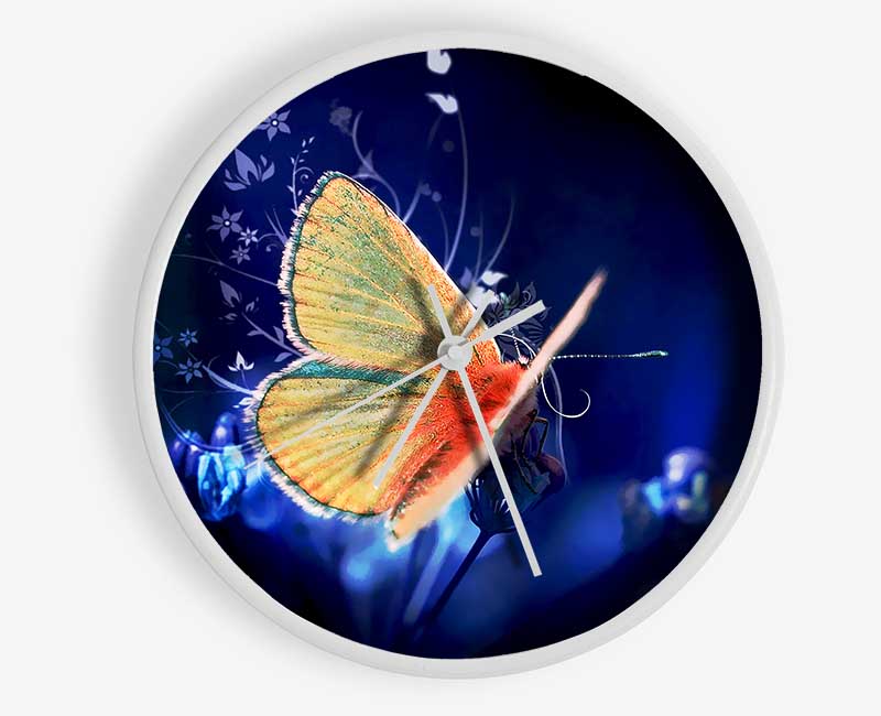 Butterfly Flutter Clock - Wallart-Direct UK