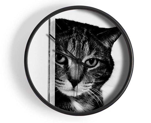 Cat Beauty Clock - Wallart-Direct UK