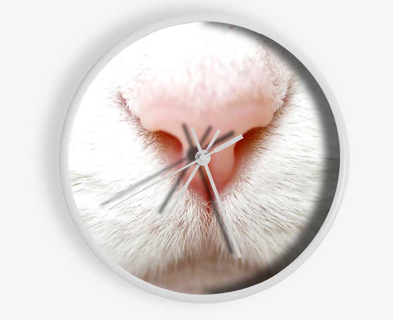 Cat Nose 2 Clock - Wallart-Direct UK