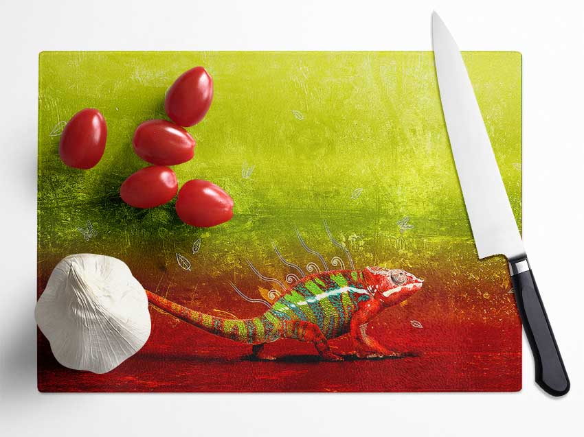 Chameleon Glass Chopping Board