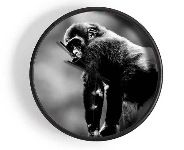 Cheeky Monkey Clock - Wallart-Direct UK