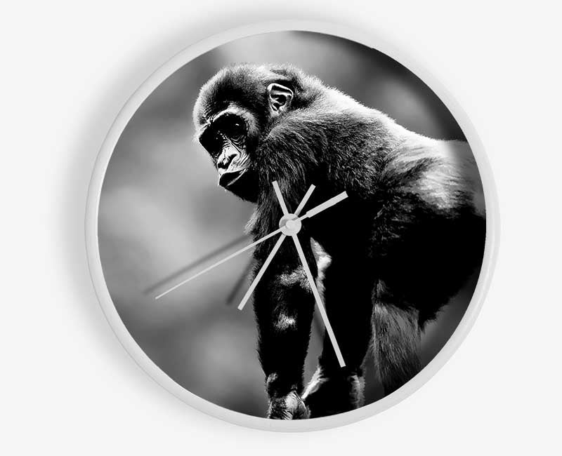 Cheeky Monkey Clock - Wallart-Direct UK