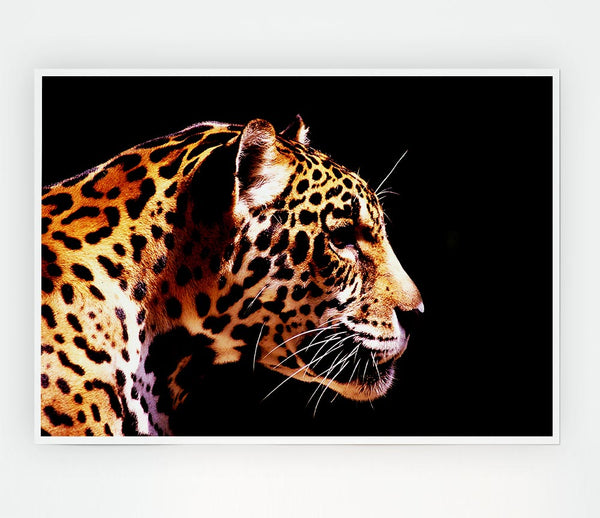 Cheetah Alert Print Poster Wall Art