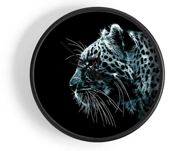 Cheetah Blues Clock - Wallart-Direct UK