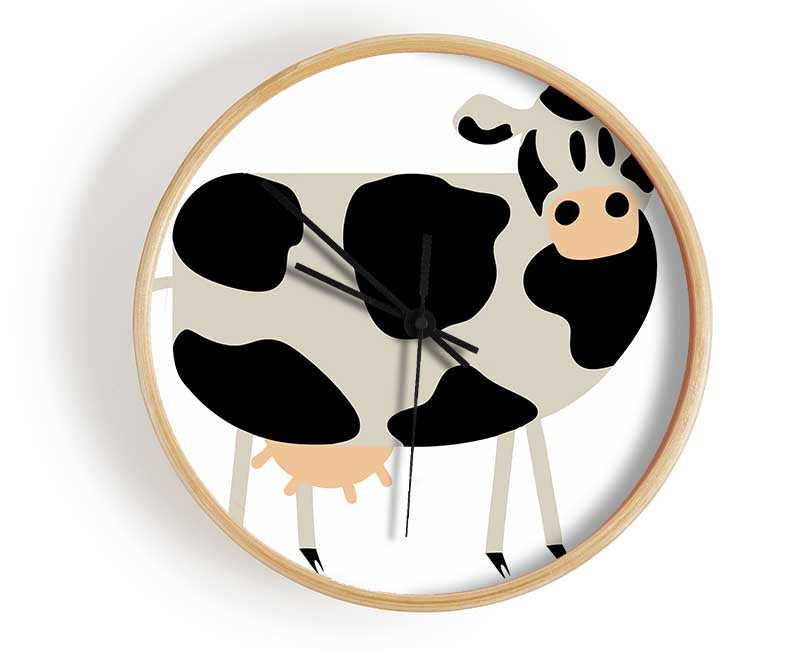 Cow Stare Clock - Wallart-Direct UK